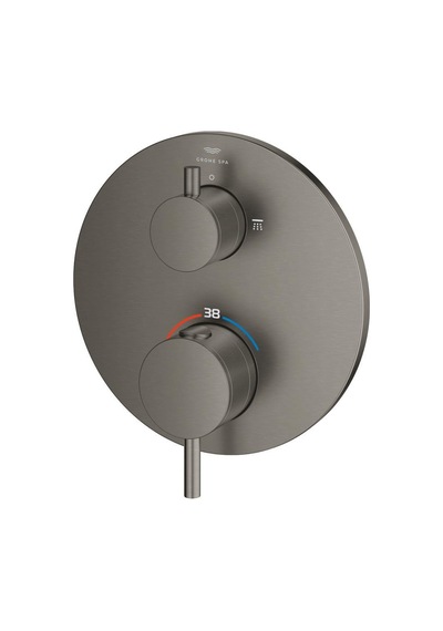 Grohe 24358al0 Ankastre Termostatik Banyo Bataryası Siyah