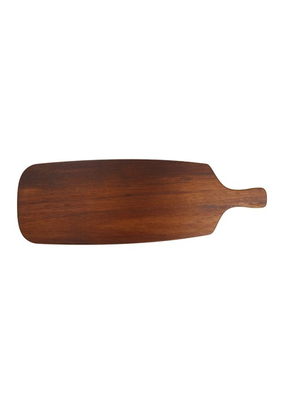 Oval Kenarlı Saplı Tahta 20x80 Cm