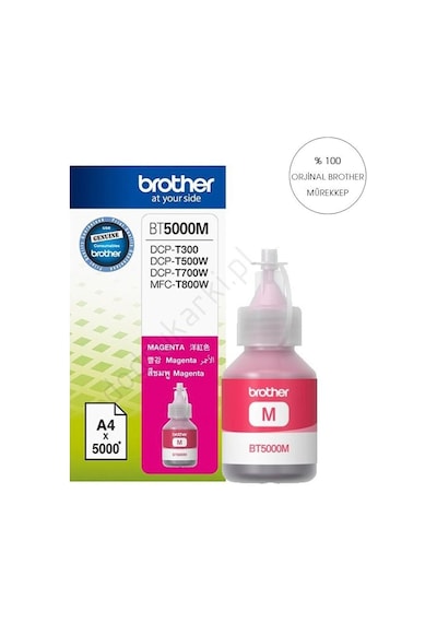 Brother Bt-5000M Kırmızı Mürekkep/ Dcp-T300 Dcp-T500W Dcp-T700W M