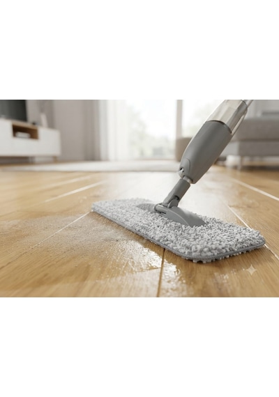 Sprey Mop Yedek Bezi Seti Yüksek Kaliteli Mikrofiber İle Etkili Temizlik 38 Cm-12 Cm Cırtlı 2 Adet