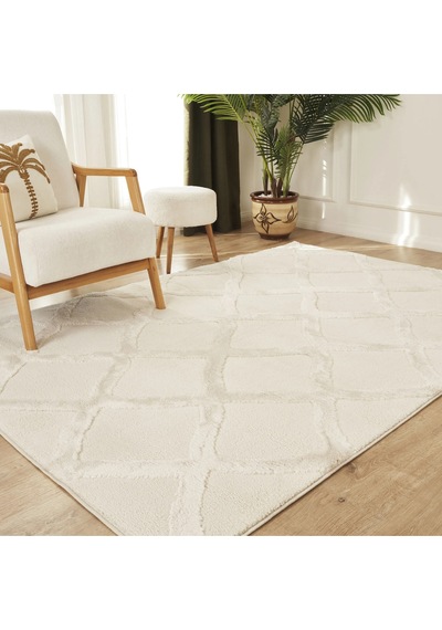 Kaşmir Halı 7/24 Plushy Atlas 80x300 Cm Bej