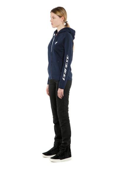 Dainese Paddock Bayan Kapşonlu Fermuarlı Hoody Sweat (511415026)