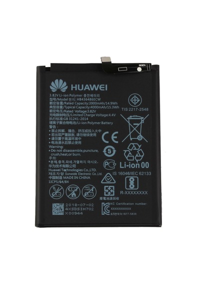 Huawei Mate 10 Pro Hb436486Ecw Batarya Pil 3900 Mah
