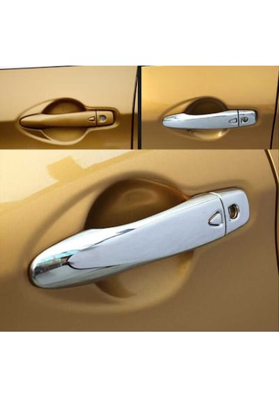 Nıssan Qashqai Krom Kapı Kolu - Smart Key - Akıllı Anahtar 2014-2