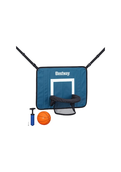Bestway 59121 Xtreme Air Havuz Ve Bahçe İçin Şişme Basketbol Oyun Seti Mavi