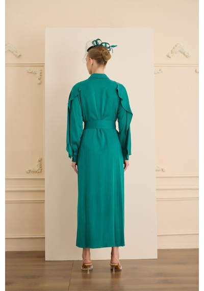 Senna Soleıl Dress Zümrüt Zümrüt