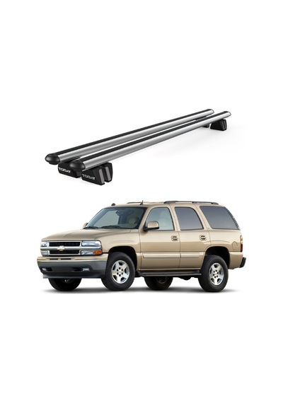 Pençe Chevrolet Tahoe 2000-2006 Uyumlu Gri Ara Atkı 135cm Port Bagaj Tavan Barı