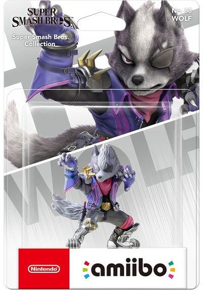 Wolf Amiibo No:63 Nintendo Switch