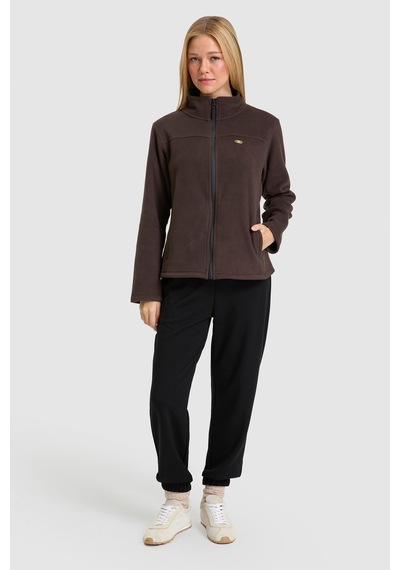 U.S. Polo Assn. Kadın Kahverengi Örme Hırka 50329022-vr029