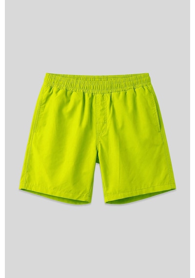 Tommylife Neon Sarı Hızlı Kuruyan Standart Fit Erkek Deniz Şortu - 81237