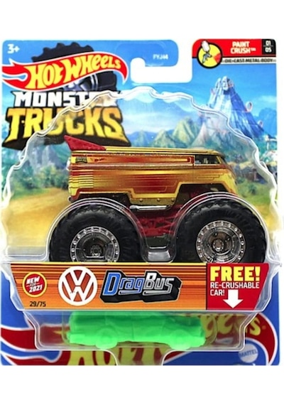 Hot Wheels Mattel Hotwheels Monster Trucks 1:64 Arabalar