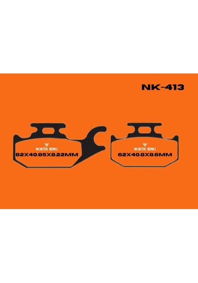 Suzukı Burgman 200 2020 North King Organik Arka Fren Balatası Nk413