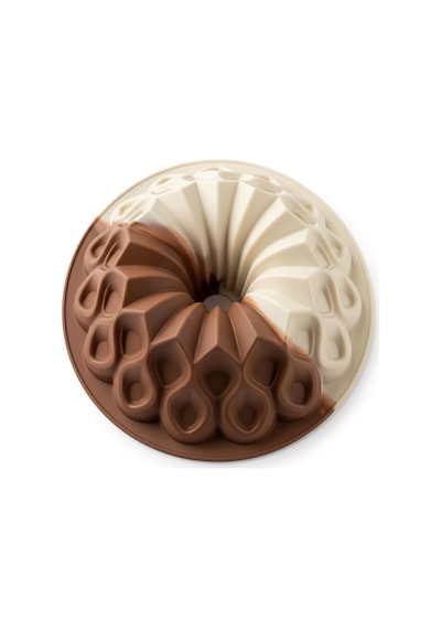Deconox Kafes Tasarımlı Silikon Kek Kalıbı - Yüksek Isıya Dayanıklı, Yapışmaz Ve Esnek Pasta Kalıbı 22x8 Cm Diğer