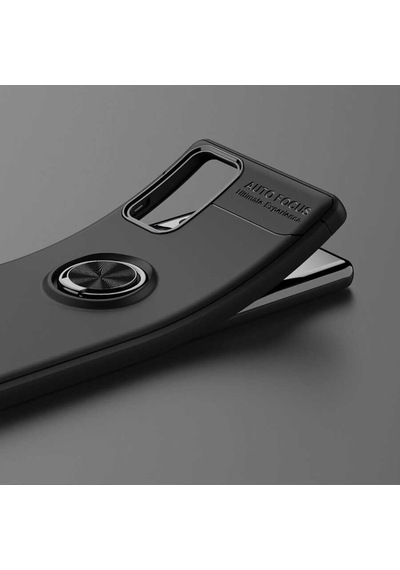 Samsung Uyumlu Galaxy Note 20 Kılıf Yüzüklü Magnetli Ravel Case