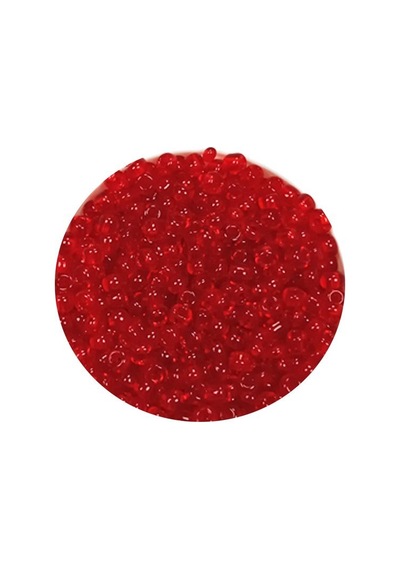 Dökme Cam Kum Boncuk 11/0 2 Mm - 60 Gram - Şeffaf Kırmızı - Bnc056 Diğer