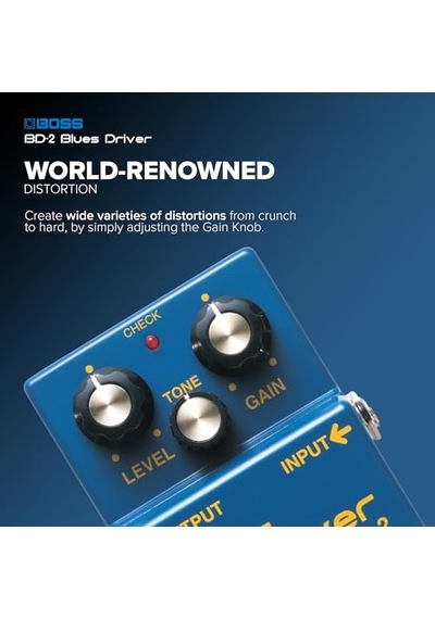 Bd-2 Blues Sürücüsü Gitar Efektleri Pedalı, Mavi