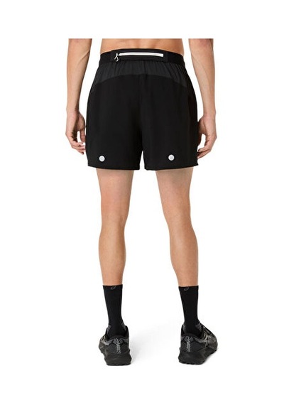 Asics Fujıtraıl All Over Prınt 5ın Short Erkek Koşu Şortu 2011d526-001 Siyah