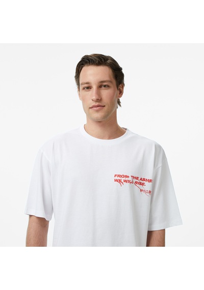 Unıted4 Regular Fit Erkek Beyaz T-shirt Towa 2800324