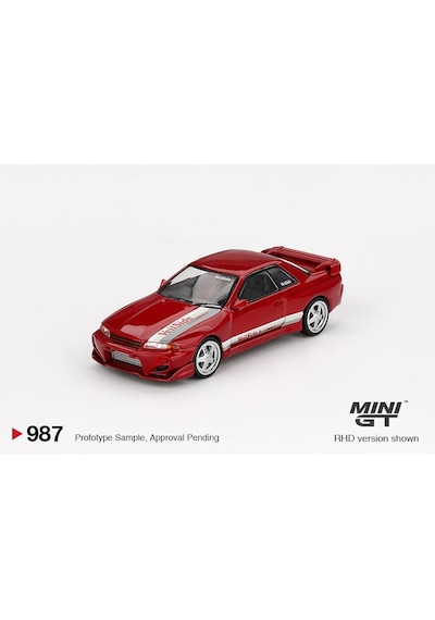 Mini Gt Nissan Skyline Gt-r R32 Veilside Combat C-ı Gem Red 987 Çok Renkli