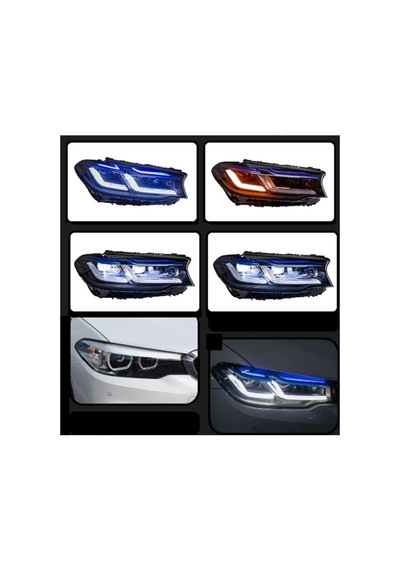 Autogp Bmw G30 Lci Model Ön Far Lambası Ledli 2017 / 2020 Cmbmg30flf