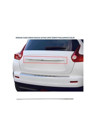 Ebal Otomotiv Nissan Juke Krom Bagaj Çıtası  2010 Üzeri P. Çelik