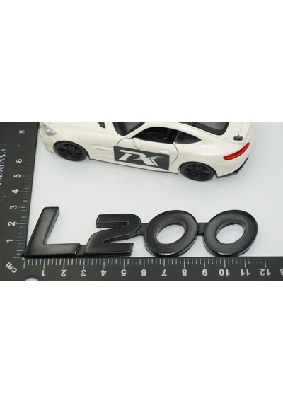 Dk Tuning L200 Bagaj Siyah Yazı Logo Arma Mitsubishi İle Uyumlu