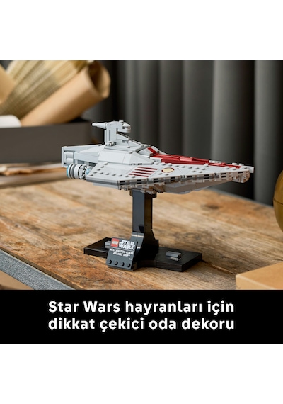 LEGO® Star Wars™ Acclamator Sınıfı Hücum Gemisi 75404 - Star Wars Seven Yetişkinler için Koleksiyonluk Yaratıcı Model Yapım Seti (450P) LEGO® Star Wars™ Acclamator Sınıfı Hücum Gemisi 75404 - Star Wars Seven Yetişkinler için Koleksiyonluk Yaratıcı Model Yapım Seti (450P)