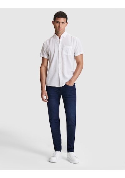 Pierre Cardin Erkek Beyaz Gömlek Kısa Kollu 50320933-vr013