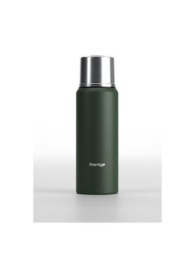 Stevig 4 Camp Klasik Vakumlu Çelik Termos 1 Lt Green St-205