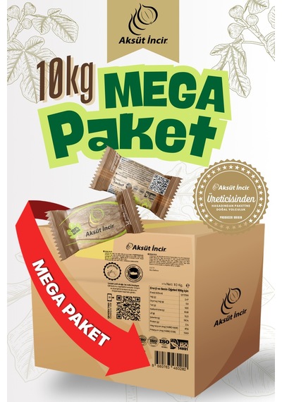 Üreticisinden Jumbo Boy Hijyenik Tek Tek Paketli Aydın İnciri Ab Coğrafi İşaretli 10kg Mega Paket