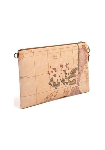 Silver Polo Sp1034 Kadın Portföy & Clutch Harita Pudra-a.taba