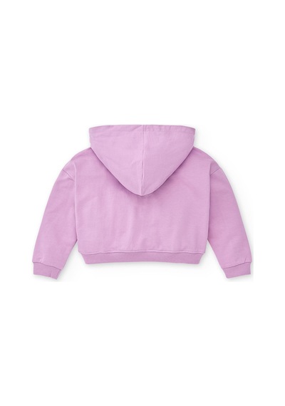 Kız Çocuk Kapüşonlu Sweatshirt 11367798 LİLA