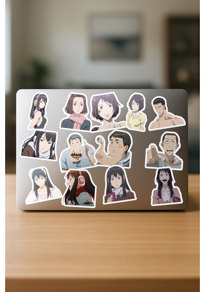 Kiseijuu Parasyte Anime Telefon Laptop Bullet Journal Yapışkanlı Folyo Sticker Paketi 25 Adet Çok Renkli