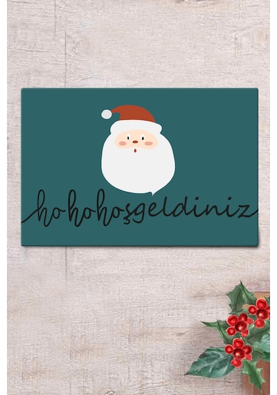 Pvc Hohohoşgeldiniz Dekoratif Iç Ve Dış Kapıönü Paspasları Pvc Taban
