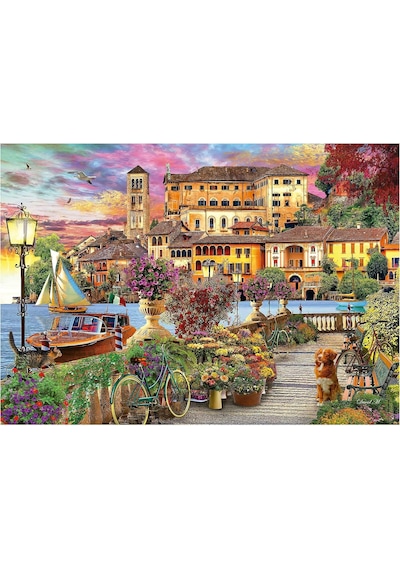 Educa 1500 Parça İtalya'da Gezinti Yolu Puzzle - 19562 - Italian Promenade