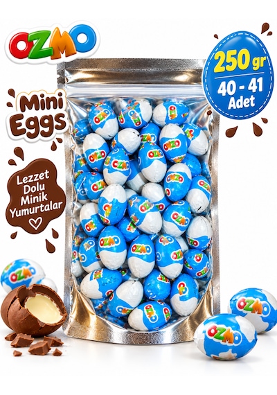 Şölen Ozmo Mini Eggs Yumurta Çikolata 250 Gr 40-41 Tane
