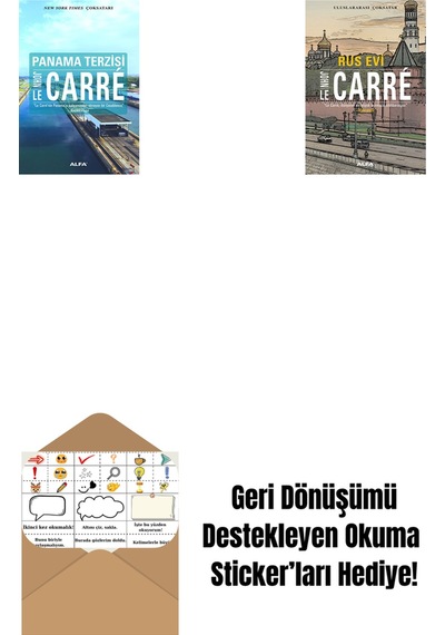 Panama Terzisi + Rus Evi + Okuma Sticker'ları
