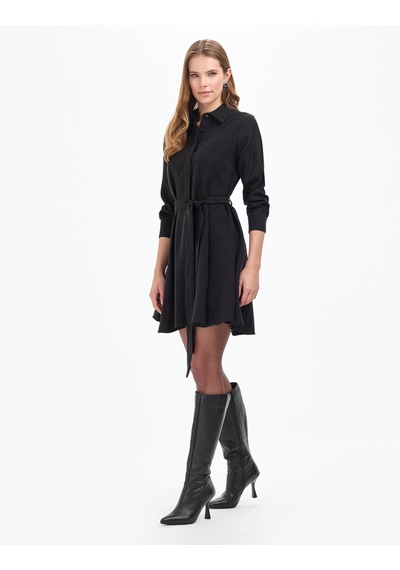 Pierre Cardin Kadın Siyah Elbise Dokuma 50318786-vr046 Siyah