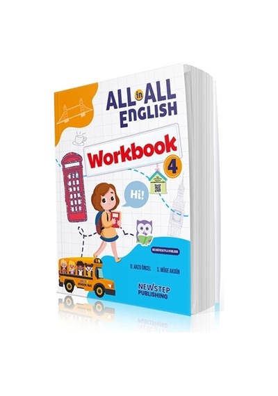 4.sınıf All In All Workbook İngilizce Kitap
