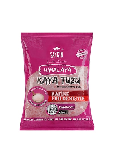 Saygın Himalaya Kaya Tuzu - Sofrada Öğütme 500 Gr X 4 Adet