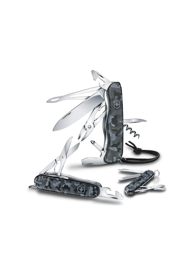 Victorinox 0.6223.942 Klasik 58 Mm Lacivert Kamuflaj Kamp Çakı Lacivert