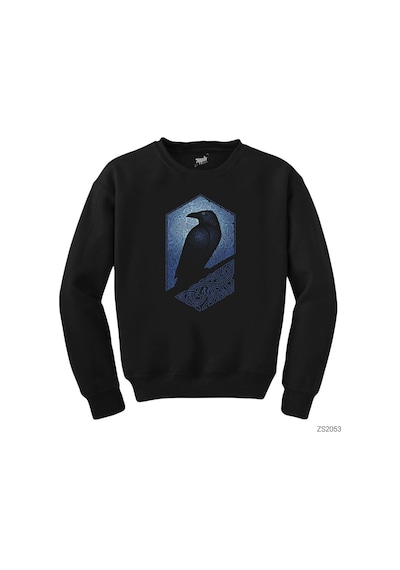 Vikings Guardian Siyah Sweatshirt Siyah