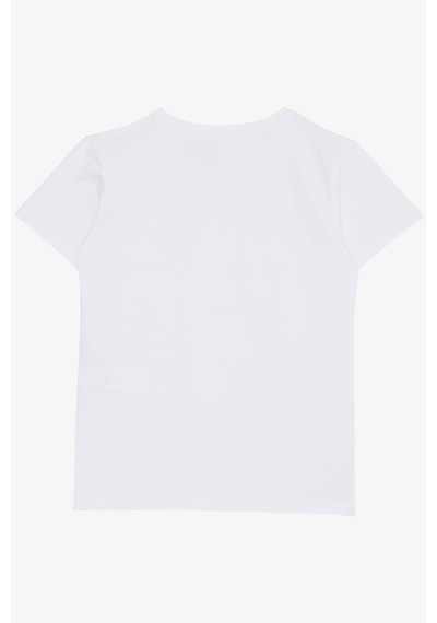 Breeze Kız Çocuk Tişört Basic 4-8 Yaş, Beyaz