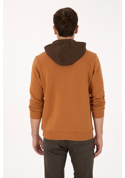 U.s. Polo Assn. Erkek Sweatshirt 50316359-vr233 Bisküvi