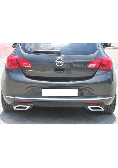 Astra J Hb Sport Difüzör Egzos Görünümlü Piano Black Vakum / 2012