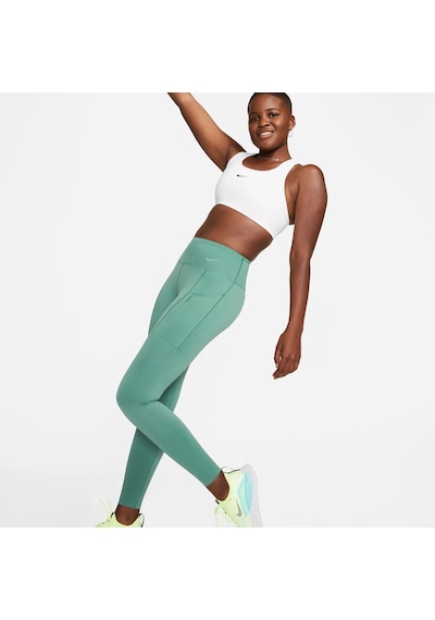 Nike Go Firm-support Mid-rise Full-length Training Kadın Tayt-dq5672-361 Yeşil