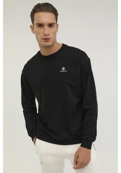Lumberjack M4 Basıc C Neck 4fx Siyah Erkek Sweatshirt 101497495 001
