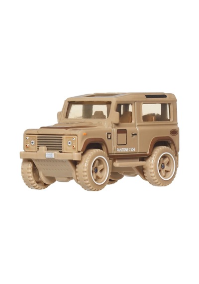 Hot Wheels Silver Serisi Pantone Diecast Arabalar Land Rover Defe Çok Renkli