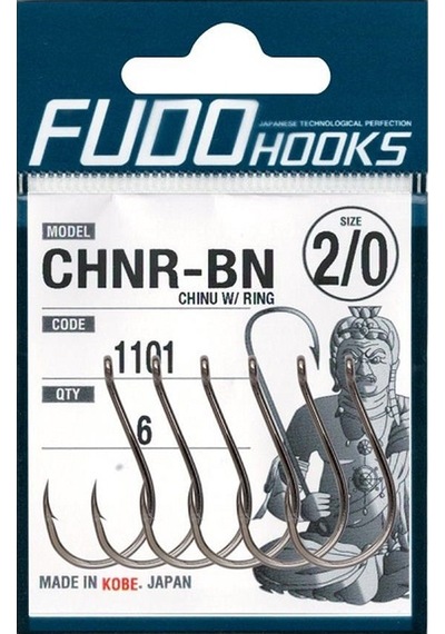 Fudo 1101 CHNR-BN Chinu Black Nikel İğne - NO-3-0