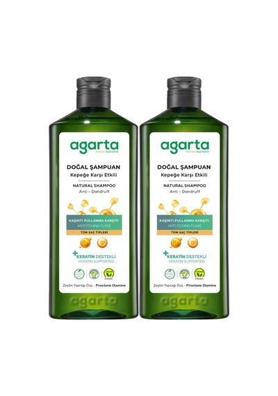 Agarta Doğal Şampuan 400 Ml Kepek Karşı Etkili
